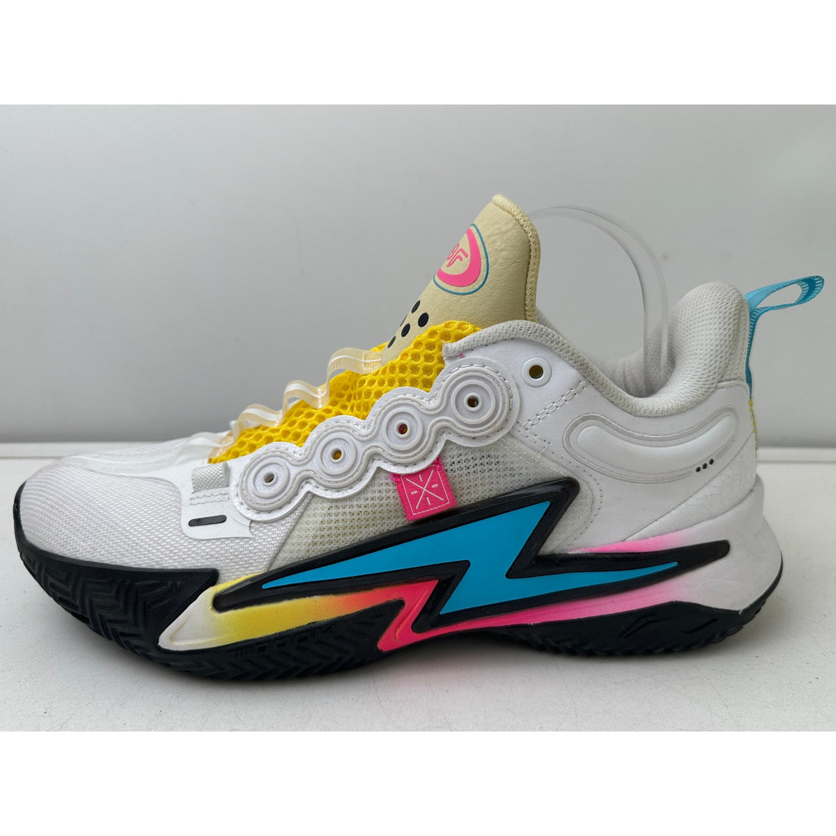 Li-Ning Wade Son of Flash 'Bright Yellow' Basketball Shoes - No Laces Men's Sz 9