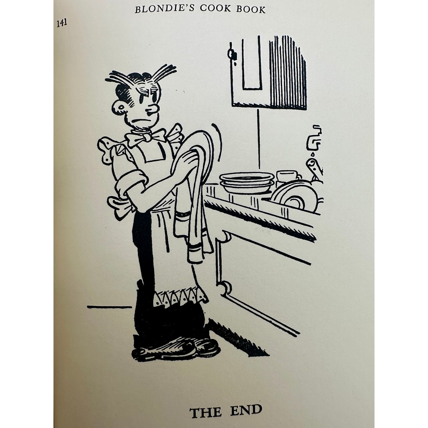 Vintage Blondie's Cook Book: Soups, Salads, Sandwiches 1947 by Chic Young