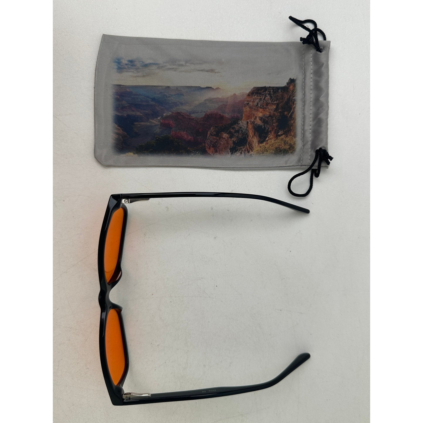 Swanwick Classic Night Swannies Blue Light Blocking Sunglasses W/ Black Frames