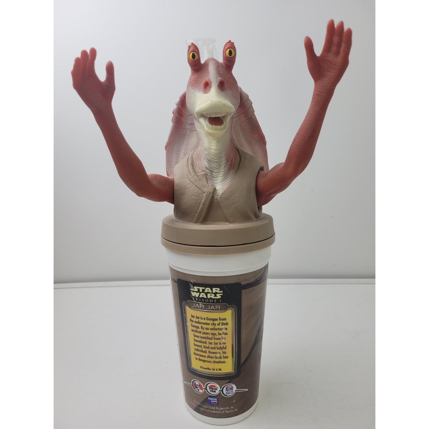 1999 Star Wars: Episode 1 Pepsi Cup Toppers from Taco Bell Set of 6