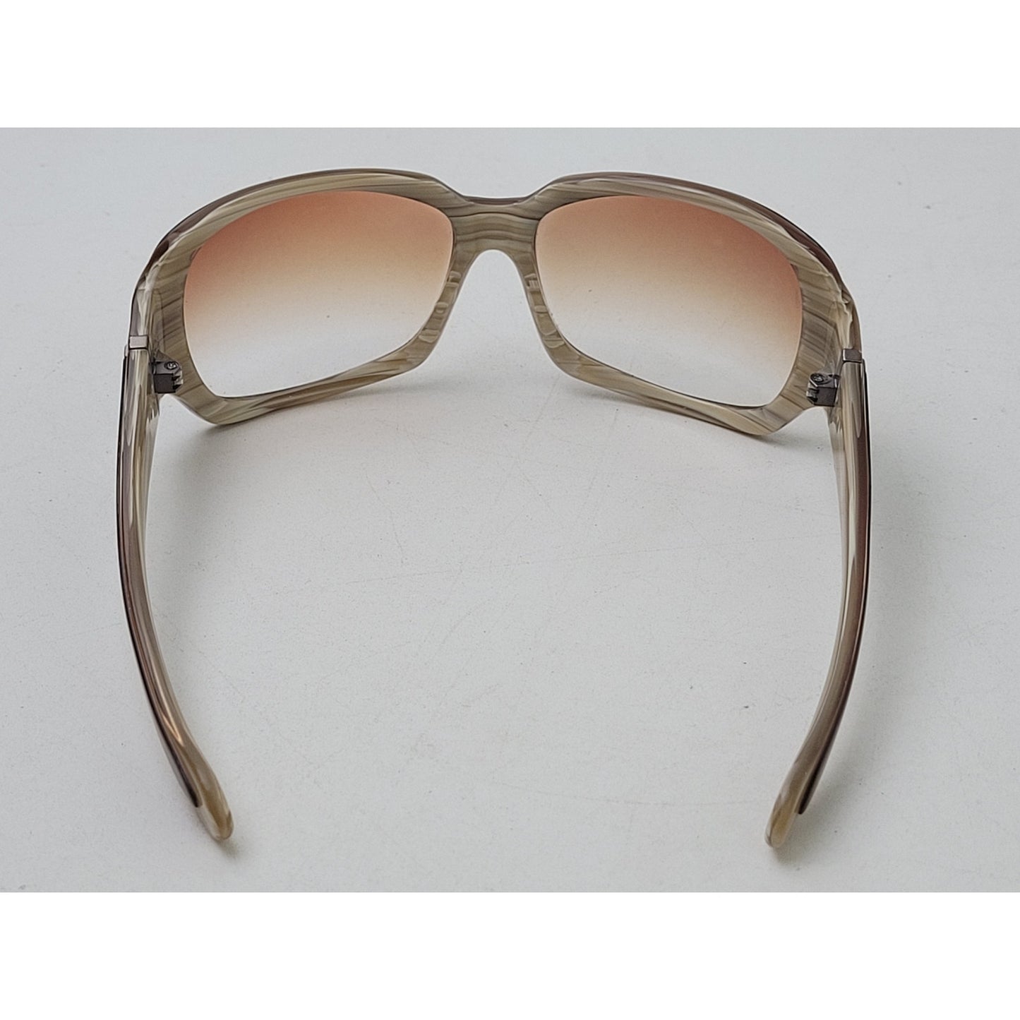 Y2K Oakley Script Bronze Gradient Women's Sunglasses with Case