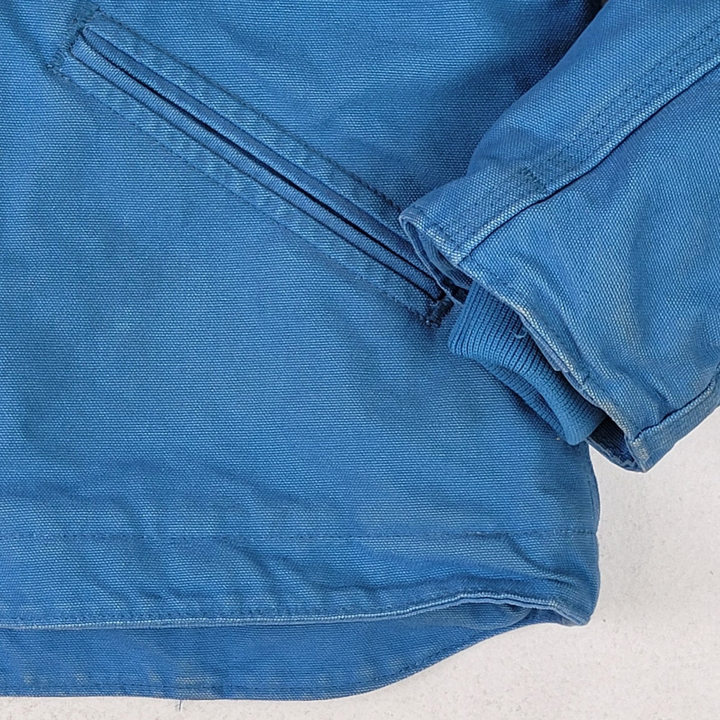 Carhartt Faded Light Blue Sherpa-Lined Sierra Jacket w Hood Women's Sz M