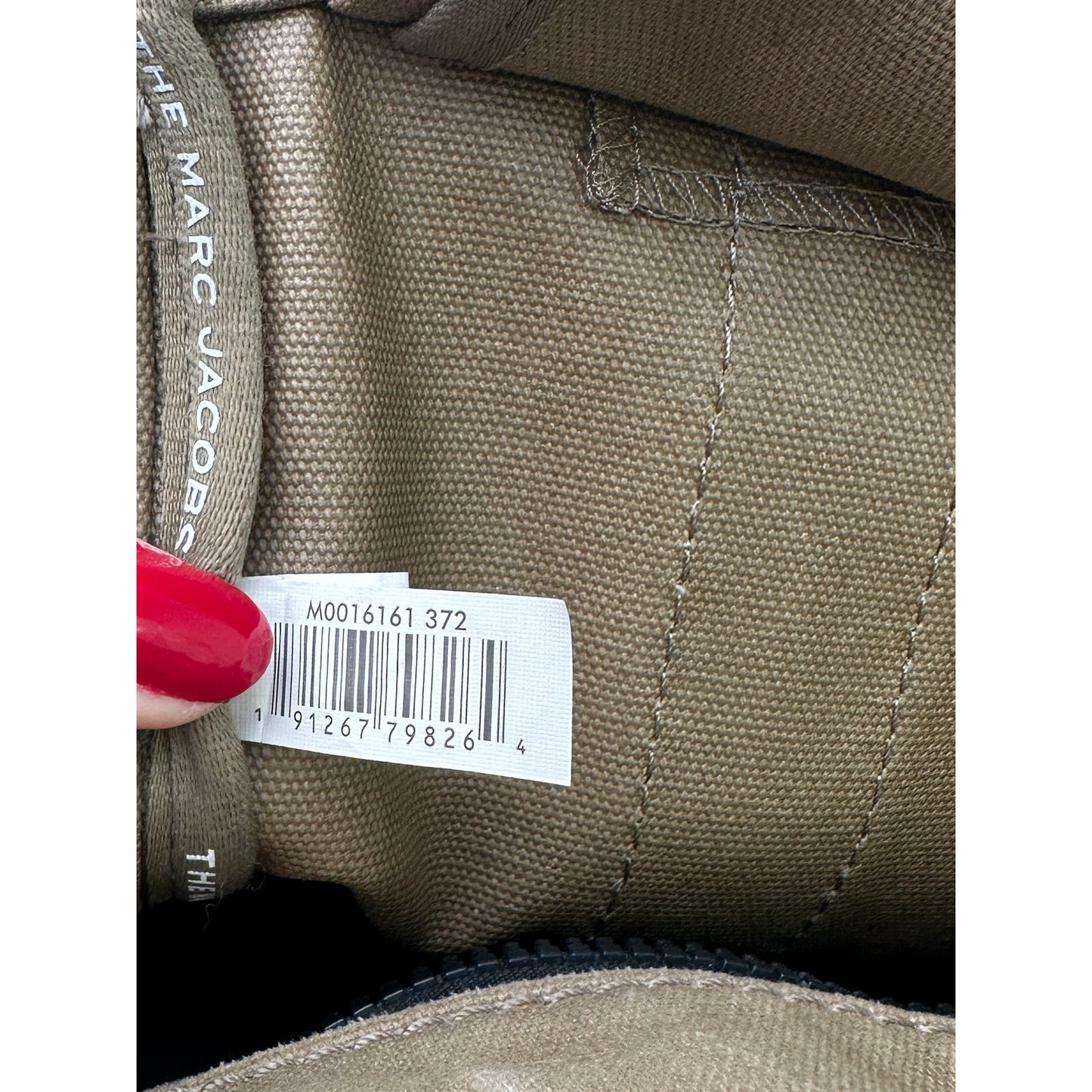 Marc Jacobs The Medium Tote Bag in Slate Green Canvas