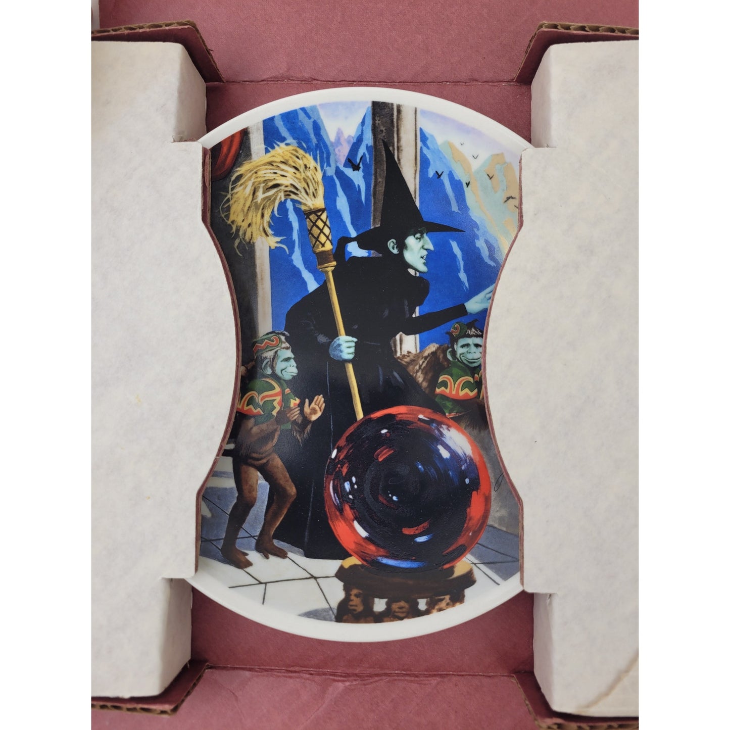 Wizard of Oz Complete Set of 8 Aukland Plates 1979 Knowles Fine China NIB
