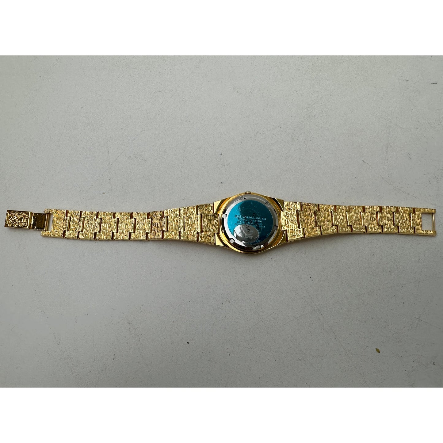 Vintage Orient Gold-Tone Quartz Watch Japan Movement NIB