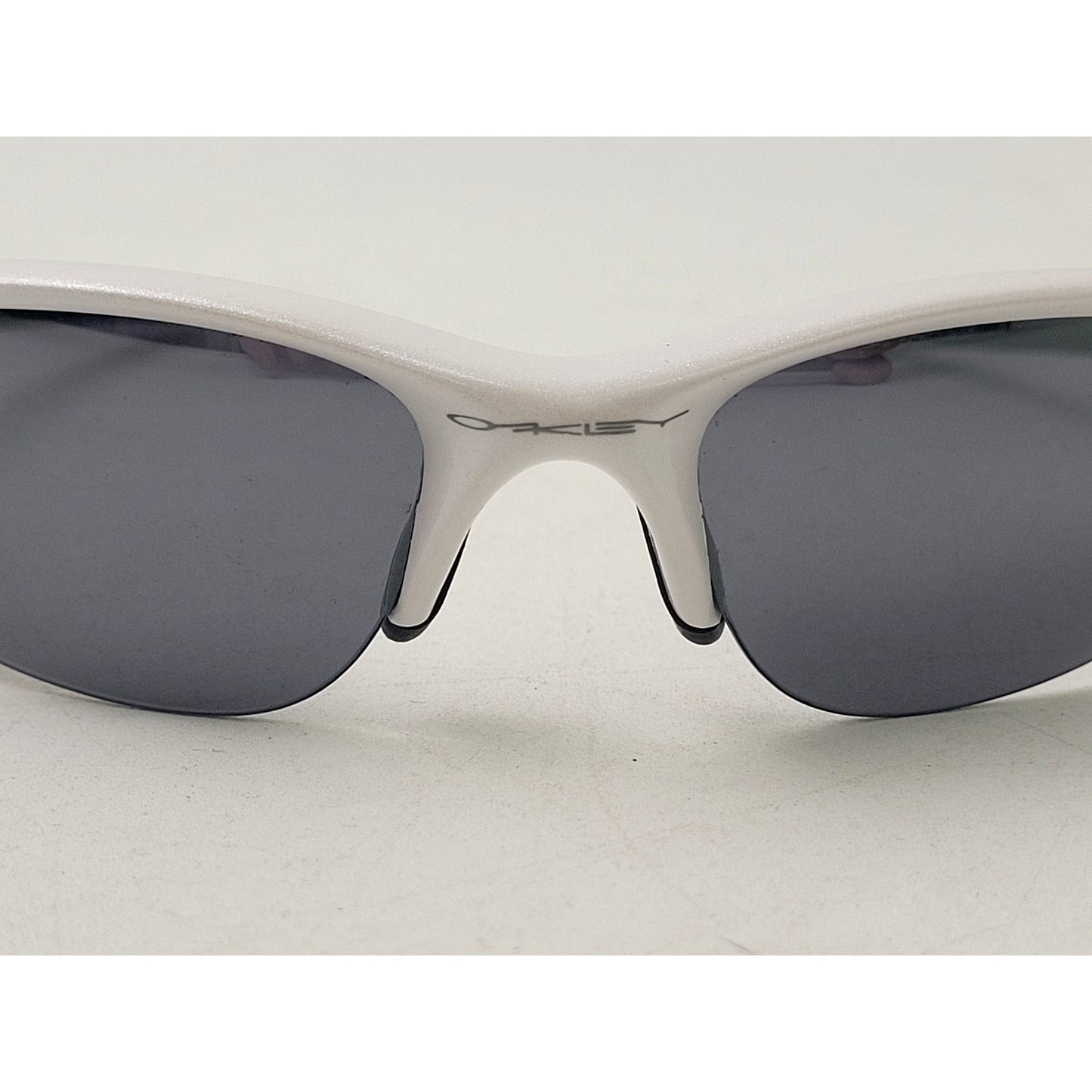 Oakley Flak Wrap White Half Rim Sports Glasses Made in USA