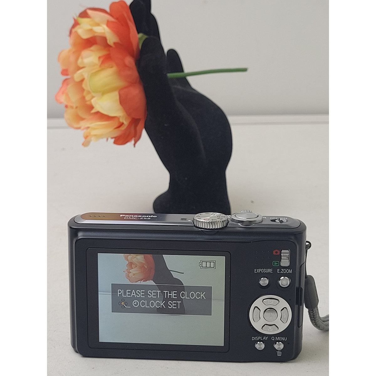 Panasonic Lumix DMC-ZS5 w Battery, Charger, Case, & SD Card | Tested & Working