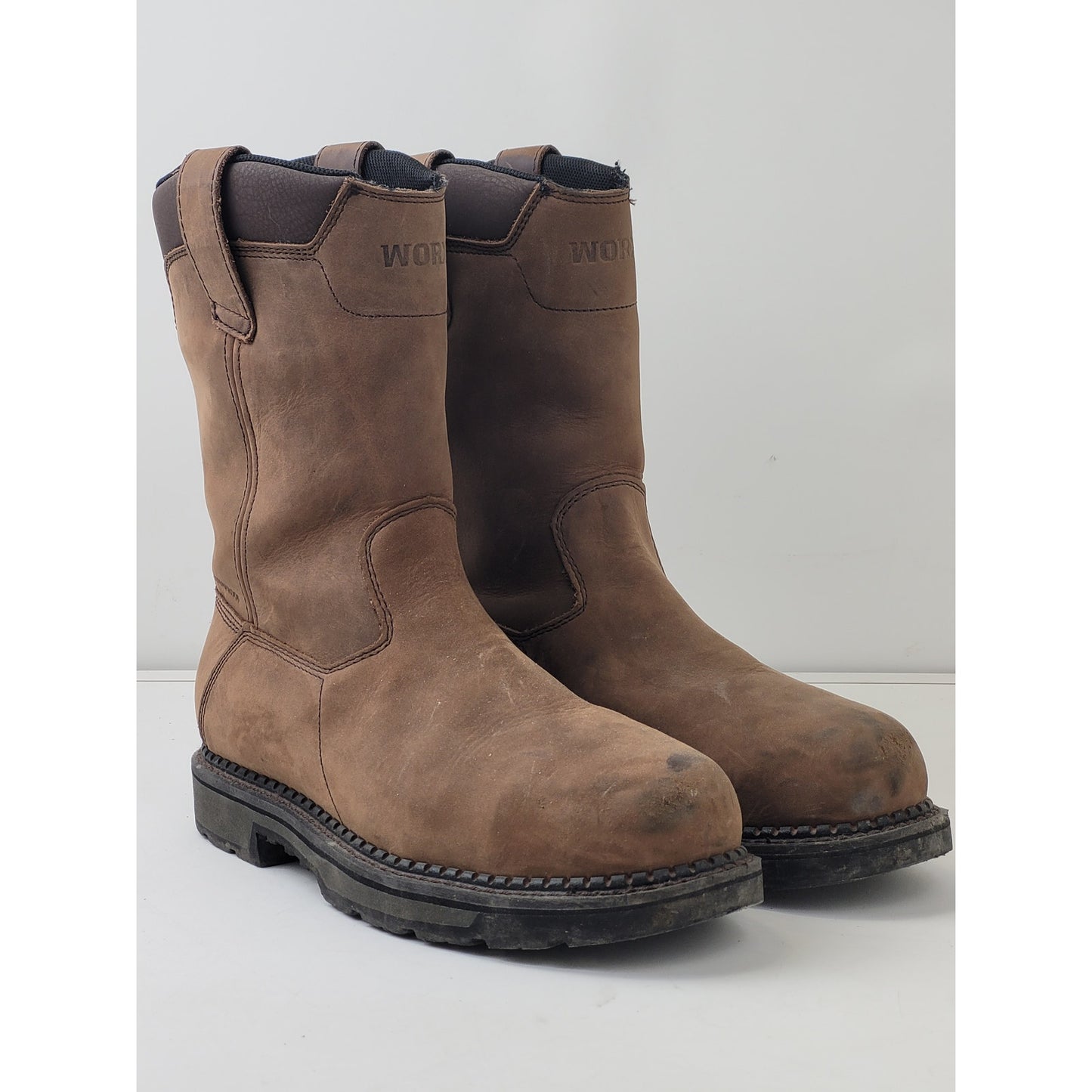 Red Wing Shoes Worx 5702 Steel Toe Waterproof Steel Toe Boots Size 9W