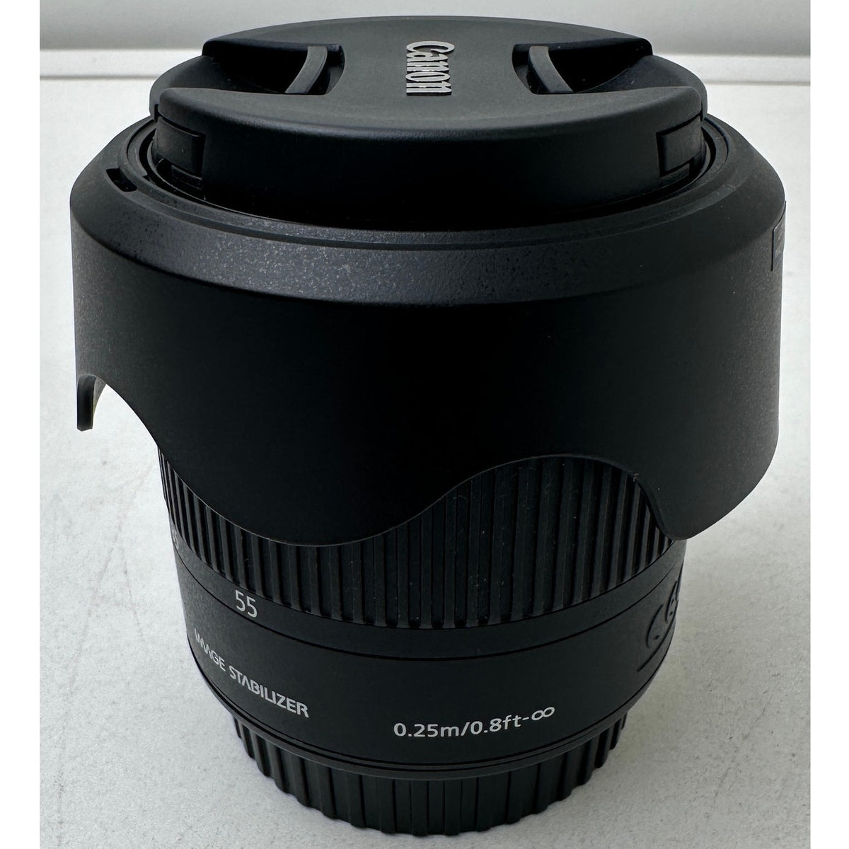 Canon EF-S 18-55mm f/4-5.6 IS STM Zoom Lens with Lens Hood