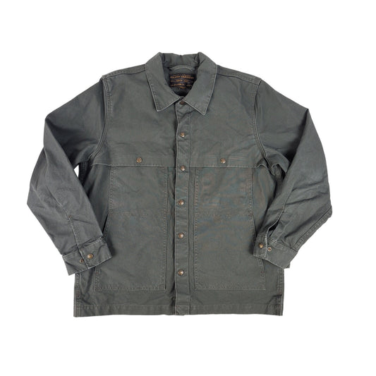 Filson Dry Tin Cloth Forester Jac-Shirt | Hunter Green | Men's Sz L