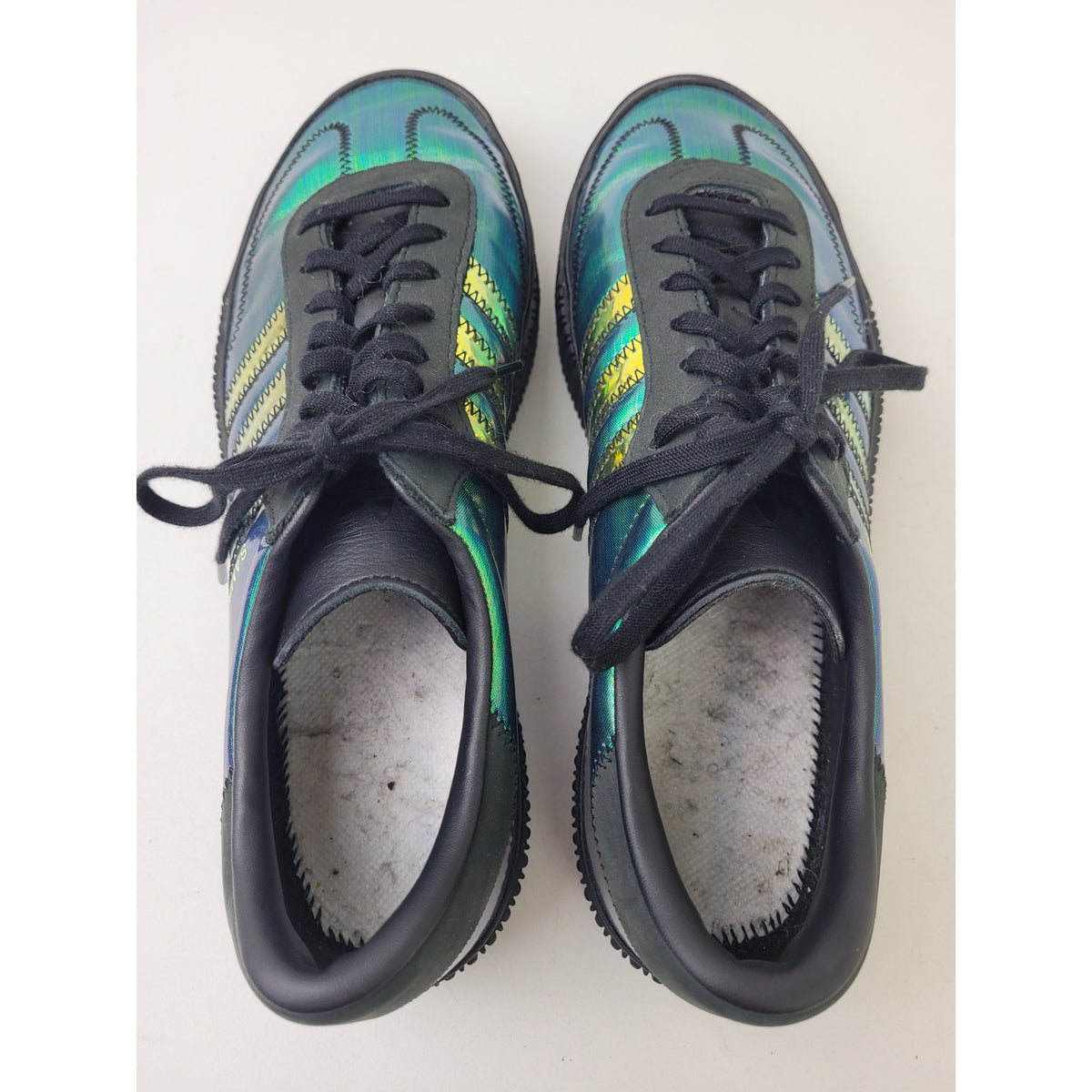 Adidas Sambarose Platform Sneakers in Black Energy Ink Women's Sz 11