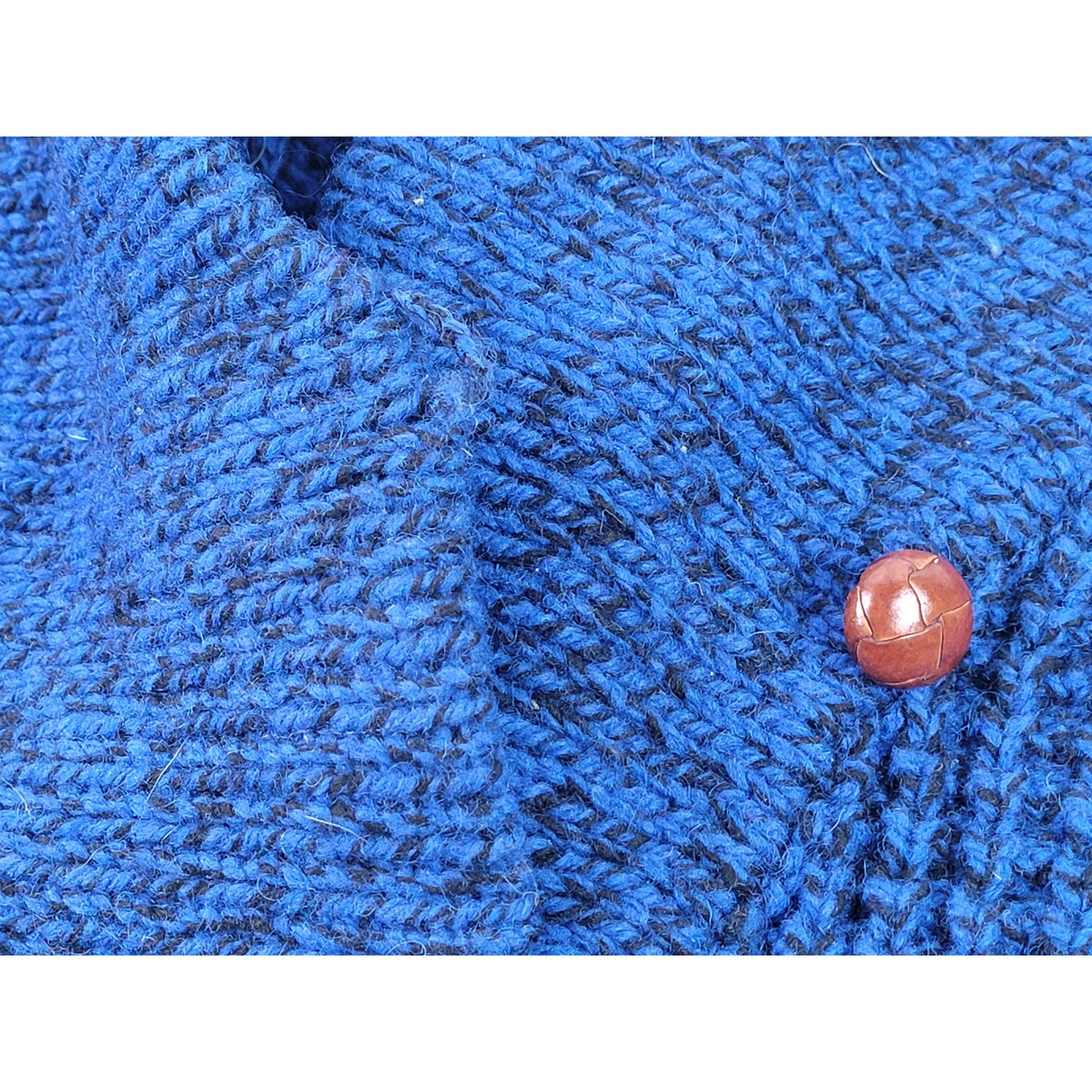 Vintage Woolrich for Women Blue Pullover Mock Neck Sweater Sz M