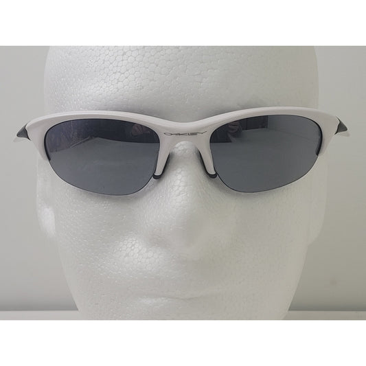 Oakley Flak Wrap White Half Rim Sports Glasses Made in USA