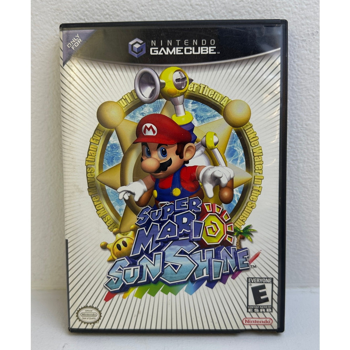 Super Mario Sunshine Nintendo GameCube, 2002 Black Label CIB | Untested