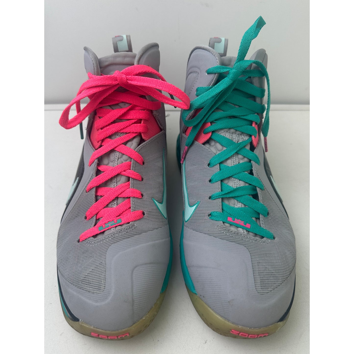 Nike LeBron 9 P.S. Elite South Beach Sneakers Men's Sz 9