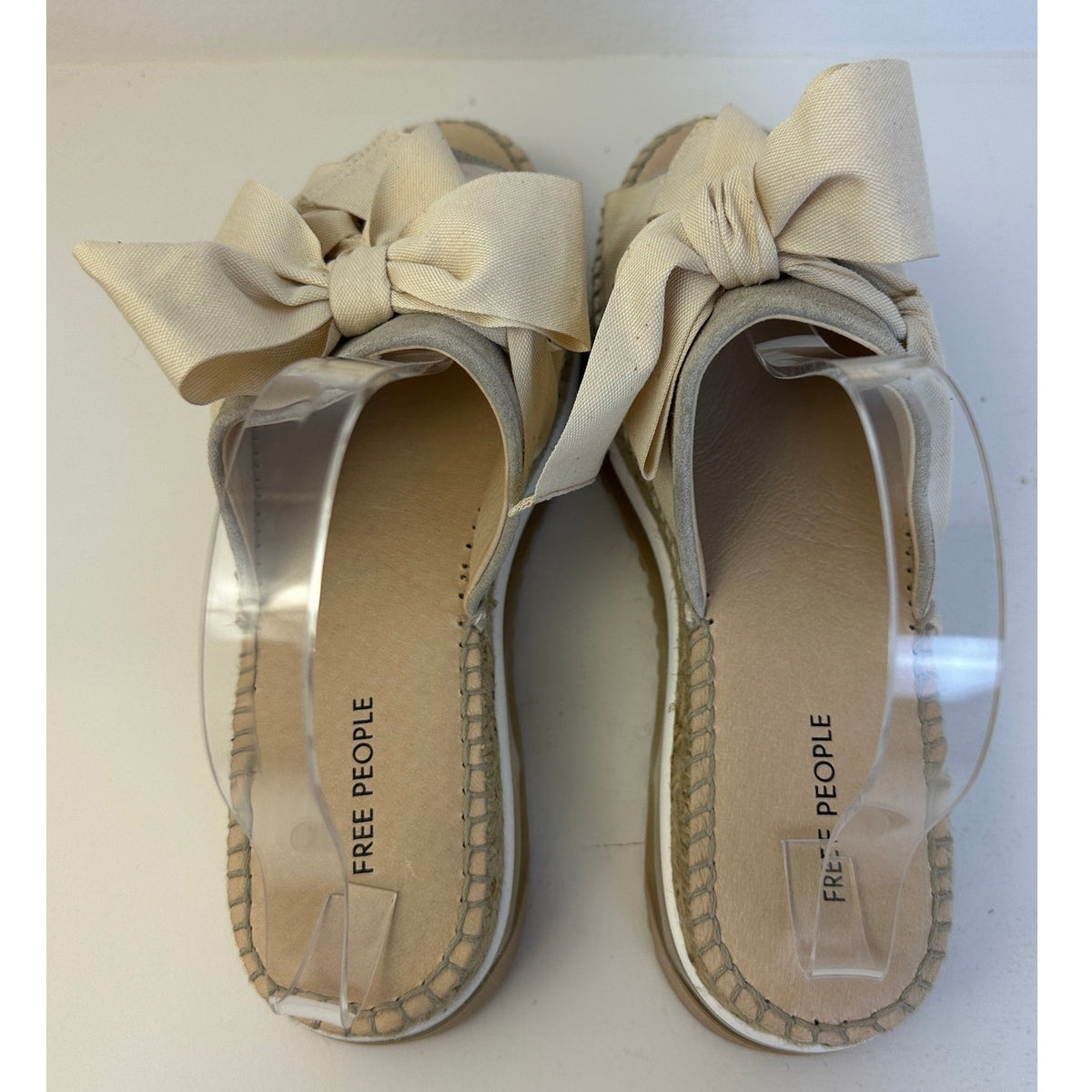 Free People Ivory Chapmin Sport Platform Sandals Women's Sz 37 (7) | NIB