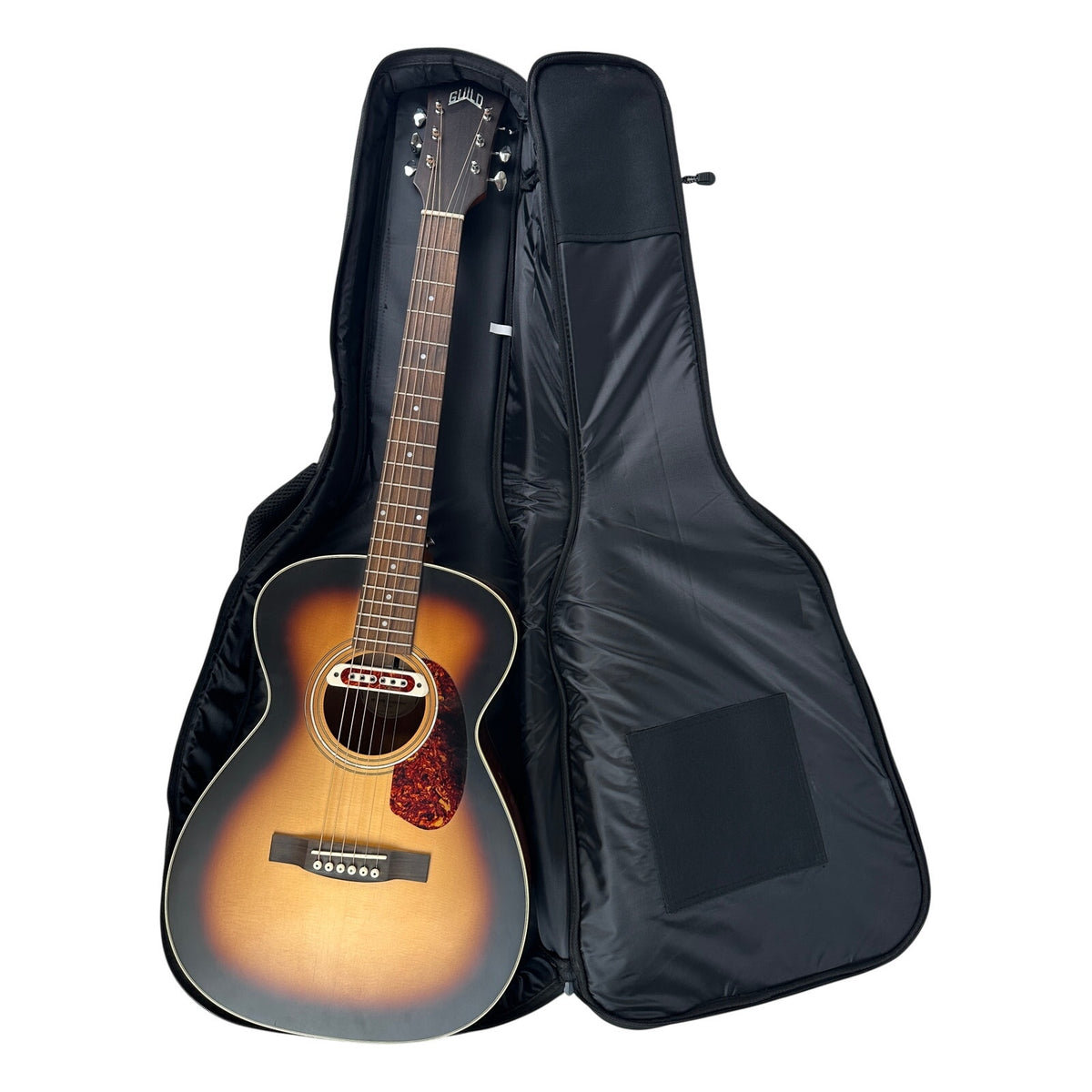 Guild M-240E Troubadour Concert Acoustic-Electric Guitar w/ Gig Bag | Untested