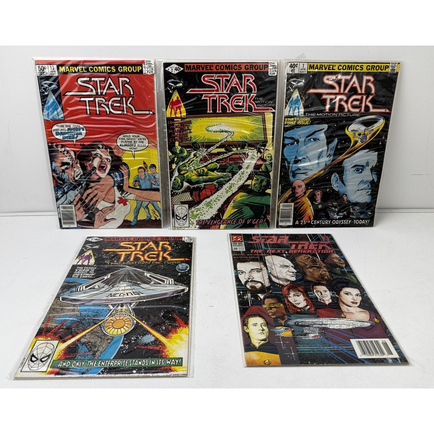 Vintage Star Trek Comics Set of 10 (Multi Series, 1st Edition Etc)