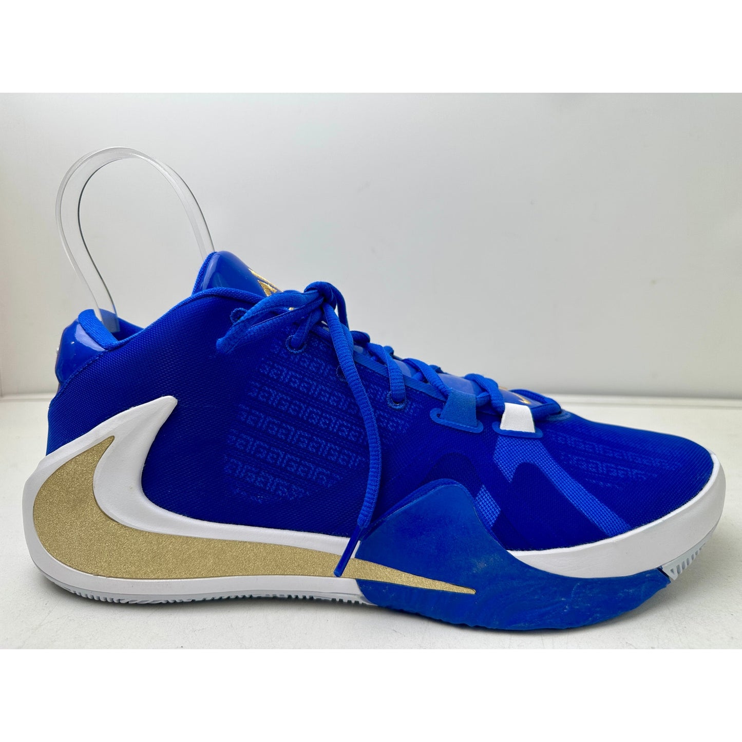 NEW Nike Zoom Freak 1 "Greece" Blue/Gold Sneakers Men's Sz 14