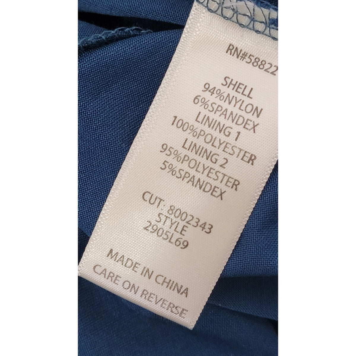 Max Studio Square Neck Smocked Maxi Dress in Marine Sz M MSRP $178