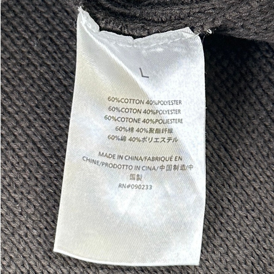 Fear of God Essentials Gray Mock Neck Knit Sweater Vest Men's Sz L
