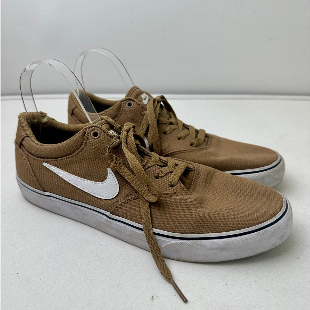 Nike SB Chron 2 Canvas Dark Driftwood Brown Sneakers Men's Sz 10