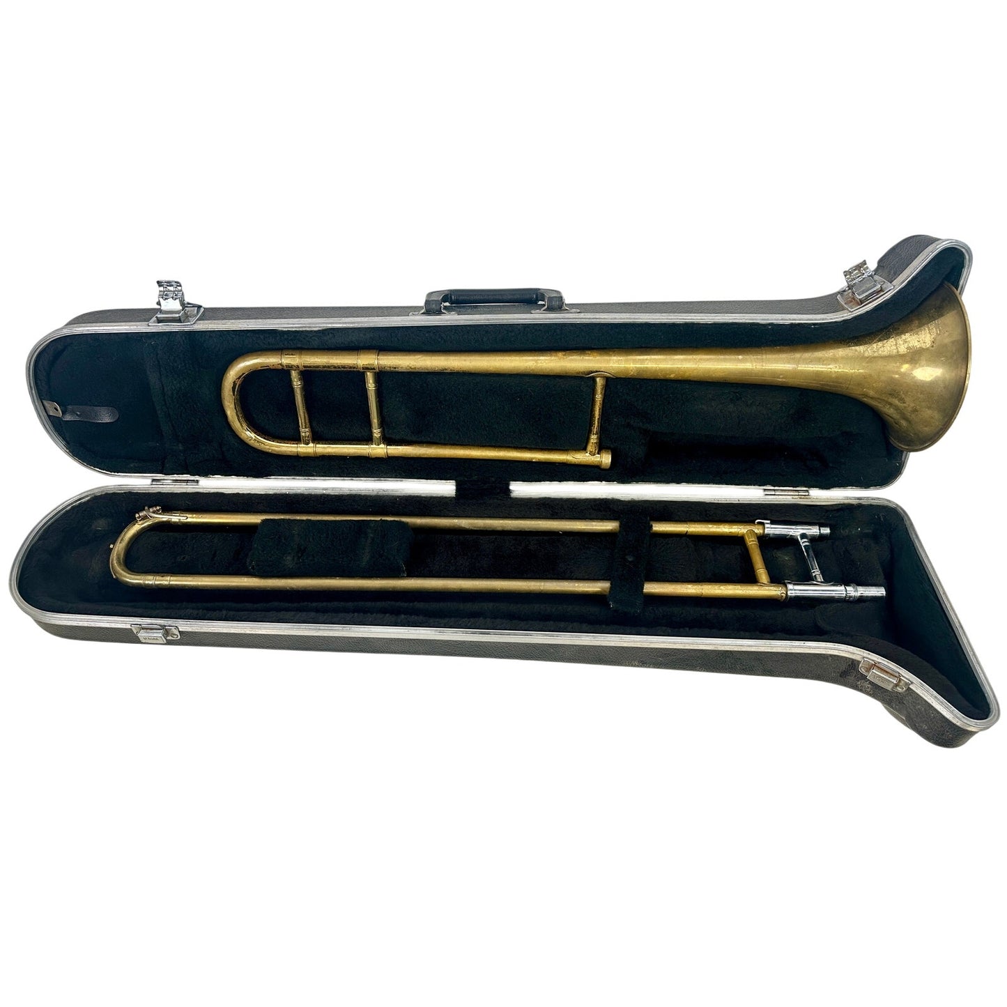 Vintage Holton Collegiate Trombone W/ Hard Case - Untested