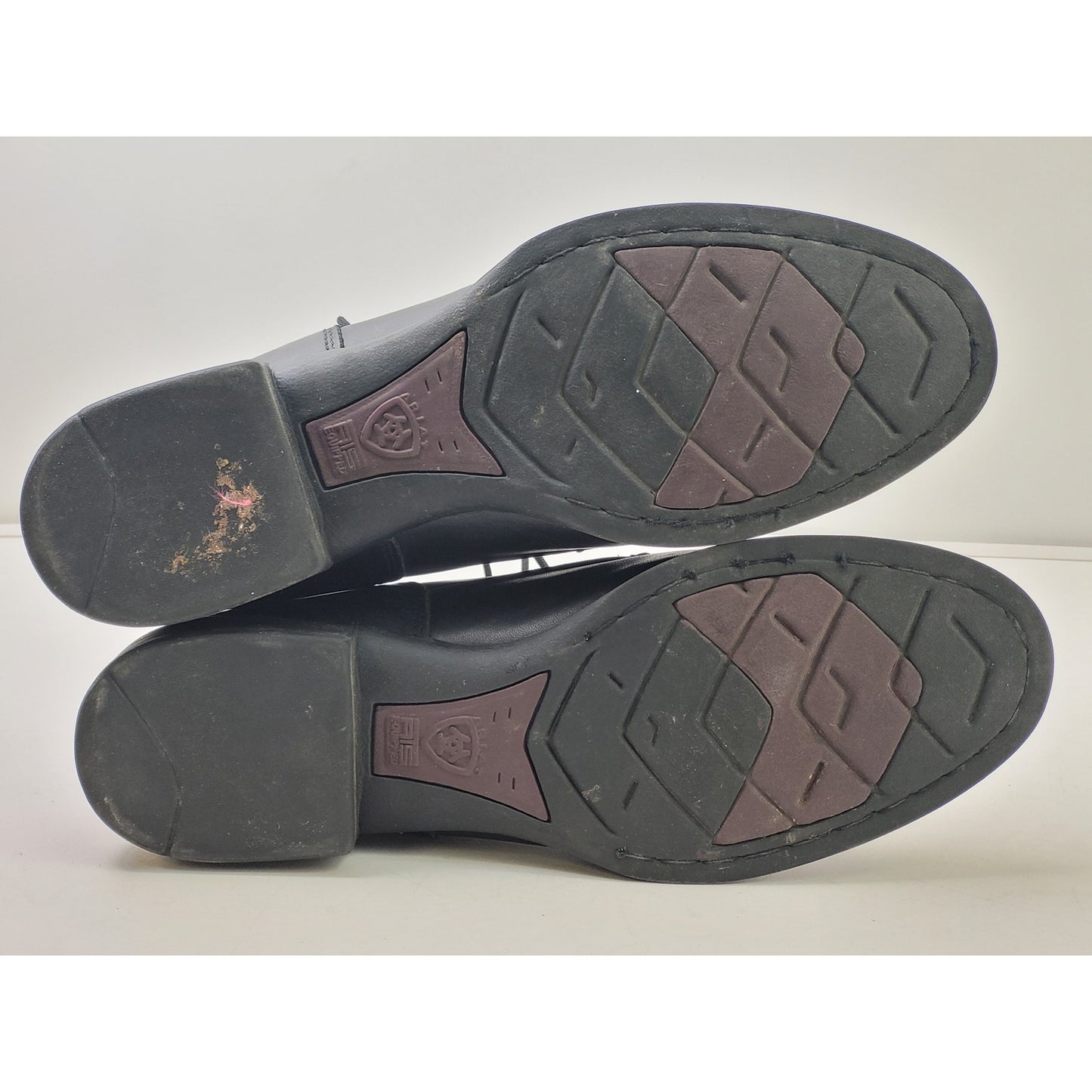 Ariat Black Leather Lace-up Kiltie Roper Boots Men's Sz 11