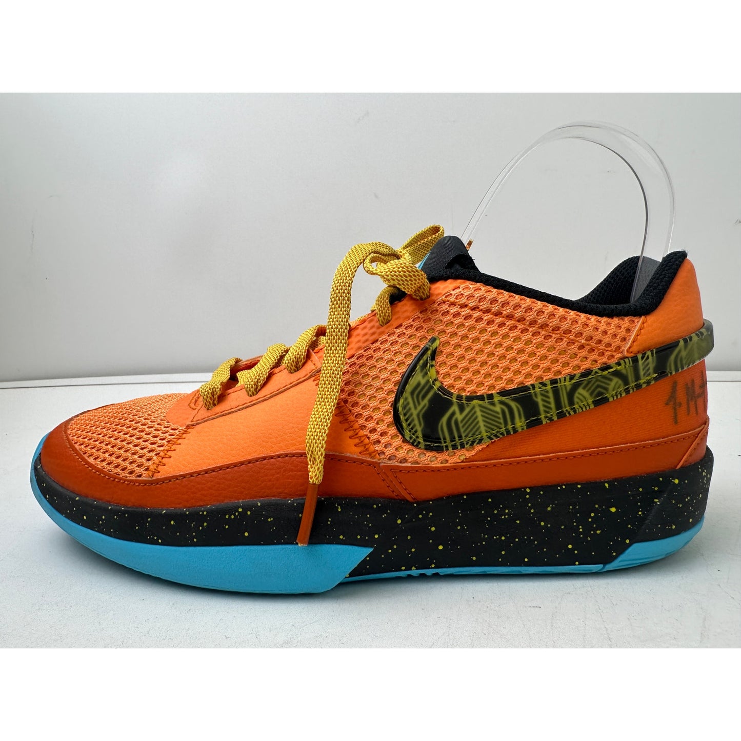 Nike Ja 1 SE GS Bright Mandarin Basketball Shoes Youth Sz 7