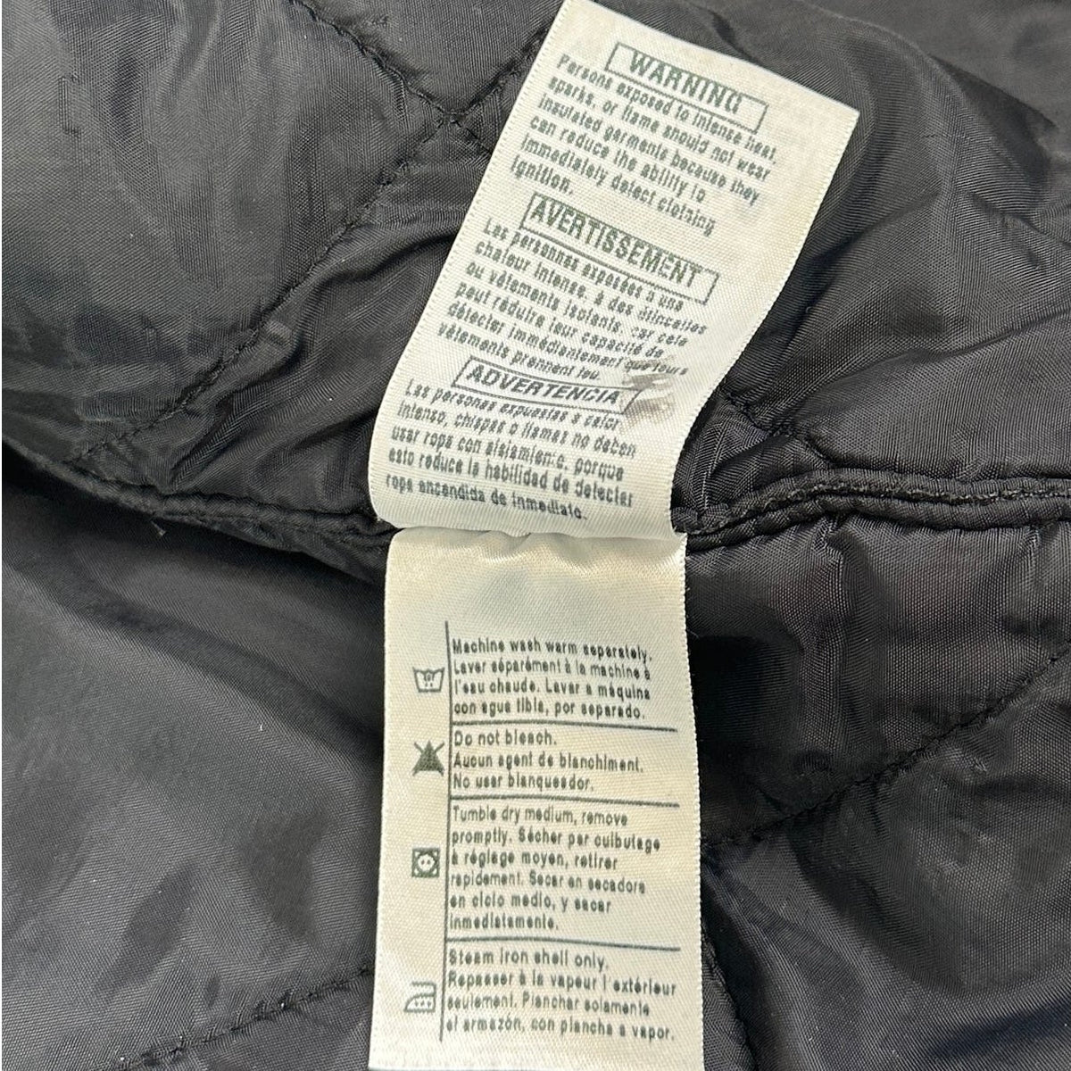 Vintage Carhartt V02 MDT Midnight Blue Sandstone Arctic Vest Men's Sz Large