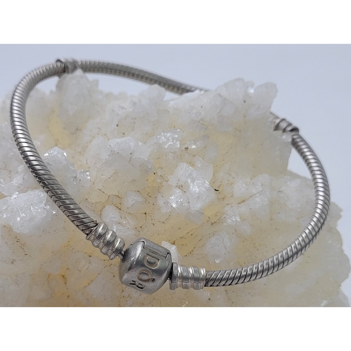 Pandora Moments Snake Chain Sterling Silver Bracelet