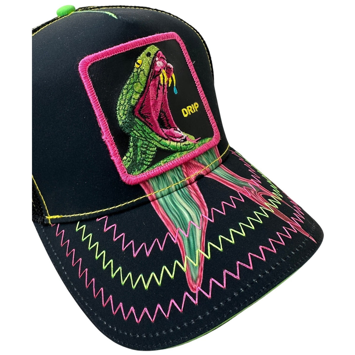 Goorin Bros The Farm Driipp Snake Trucker Hat - Limited Edition Drip Capsule | NWT