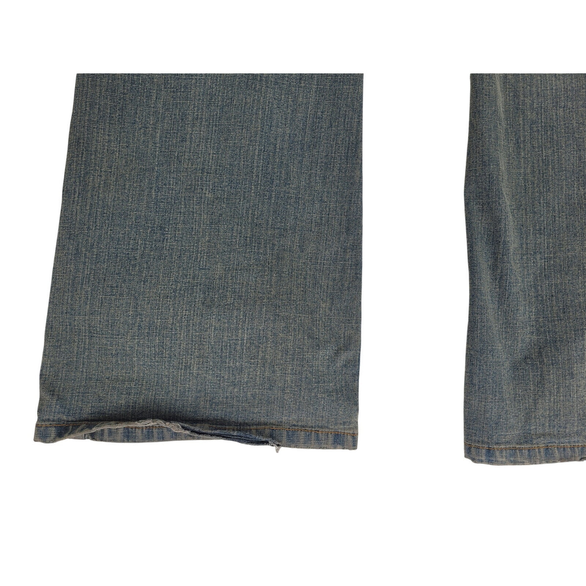 VTG Y2K Zana Di Low-Rise Bootcut Jeans w Faux Leather Cord Accents Women's Sz 13