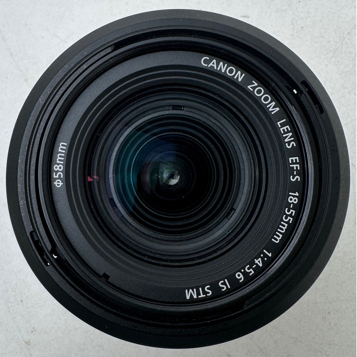 Canon EF-S 18-55mm f/4-5.6 IS STM Zoom Lens with Lens Hood