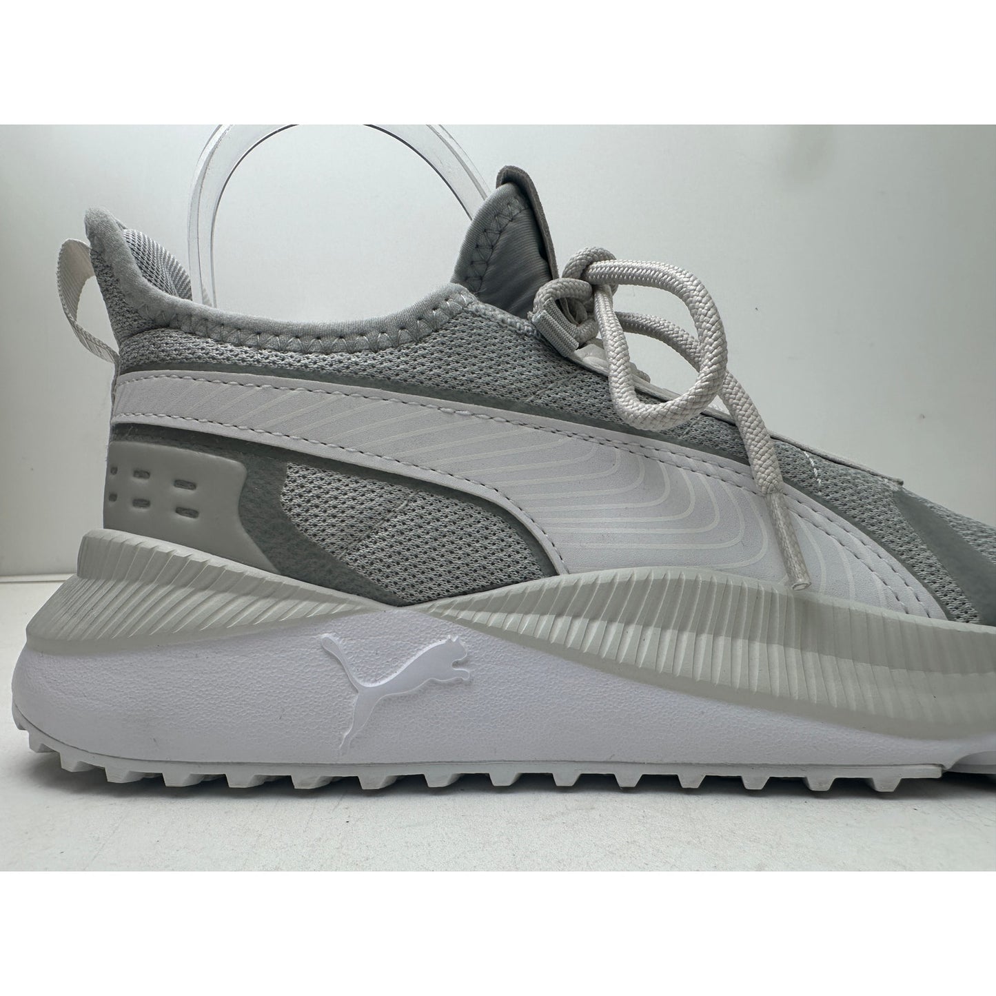 PUMA Pacer Future Street Plus Grey/White Sneakers Men's Sz 9.5